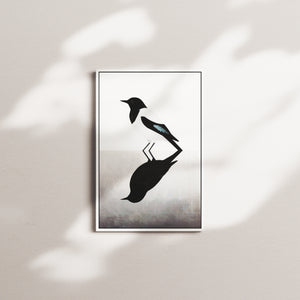 shadow beacon — white frame
