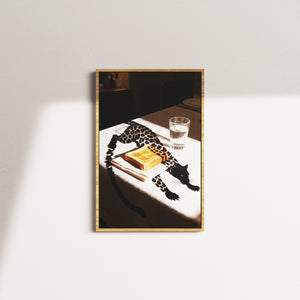 shadow hour — oak frame