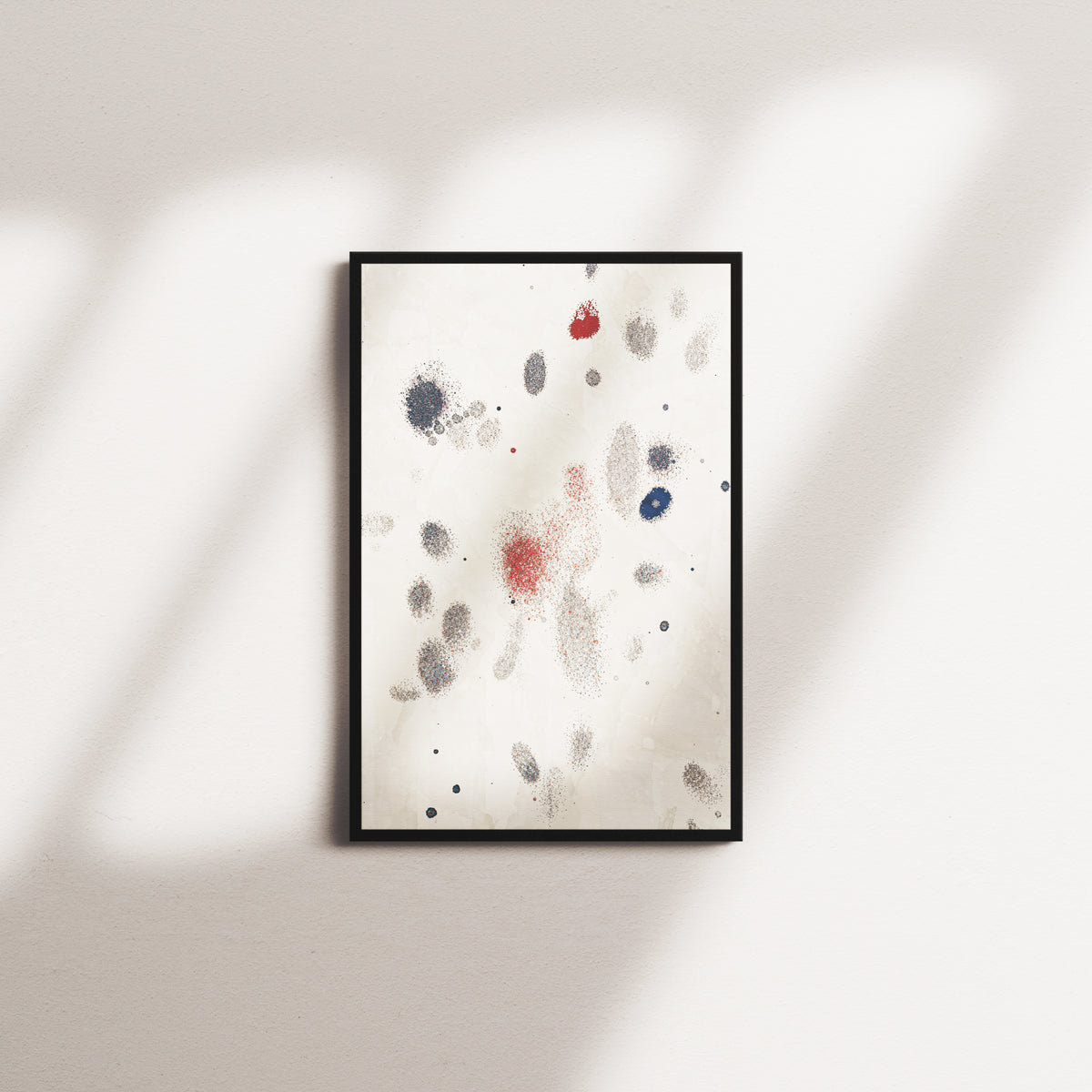 signal hour room — black frame
