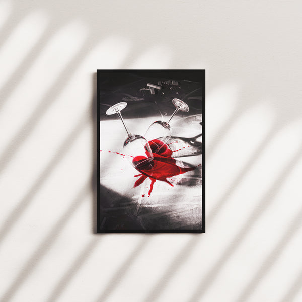 signal shadow — black frame