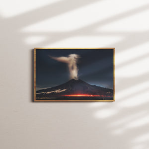 signal veil — oak frame