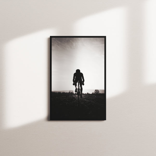 silent sprint — black frame