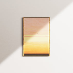 skyward flight — oak frame