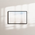 snow plains — black frame