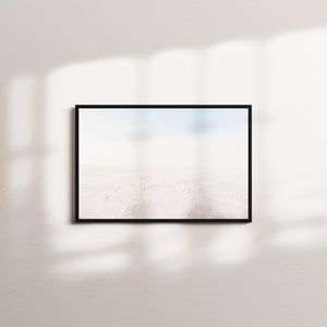 snow plains — black frame