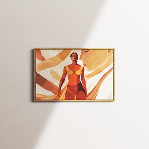 solar fracture — oak frame