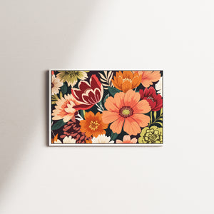 solar petal — white frame