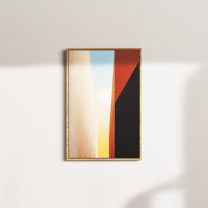 sundial horizon 2 — oak frame