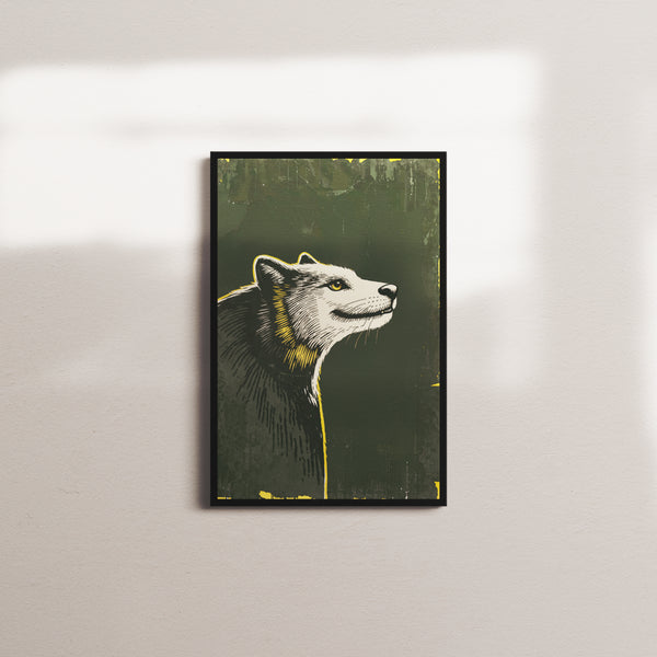 sundial shadow — black frame