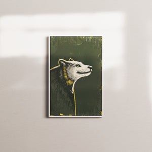 sundial shadow — white frame