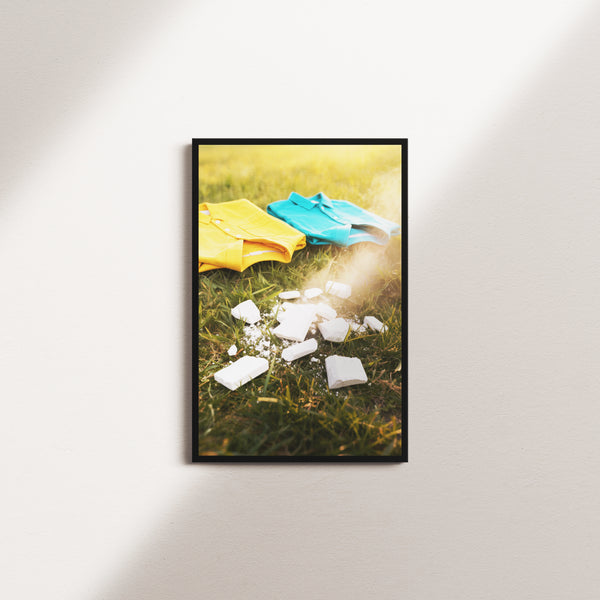 sunset fold — black frame