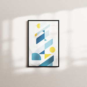 symmetric harmony — black frame