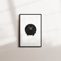 tentacled sphere — black frame