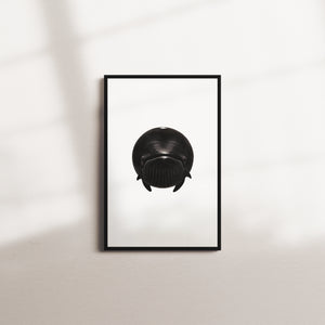 tentacled sphere — black frame
