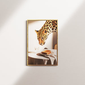 terracotta tide — oak frame