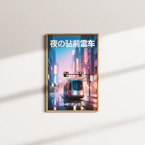 tidal hour — oak frame