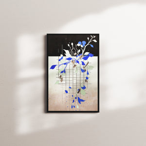 tidal lattice — black frame
