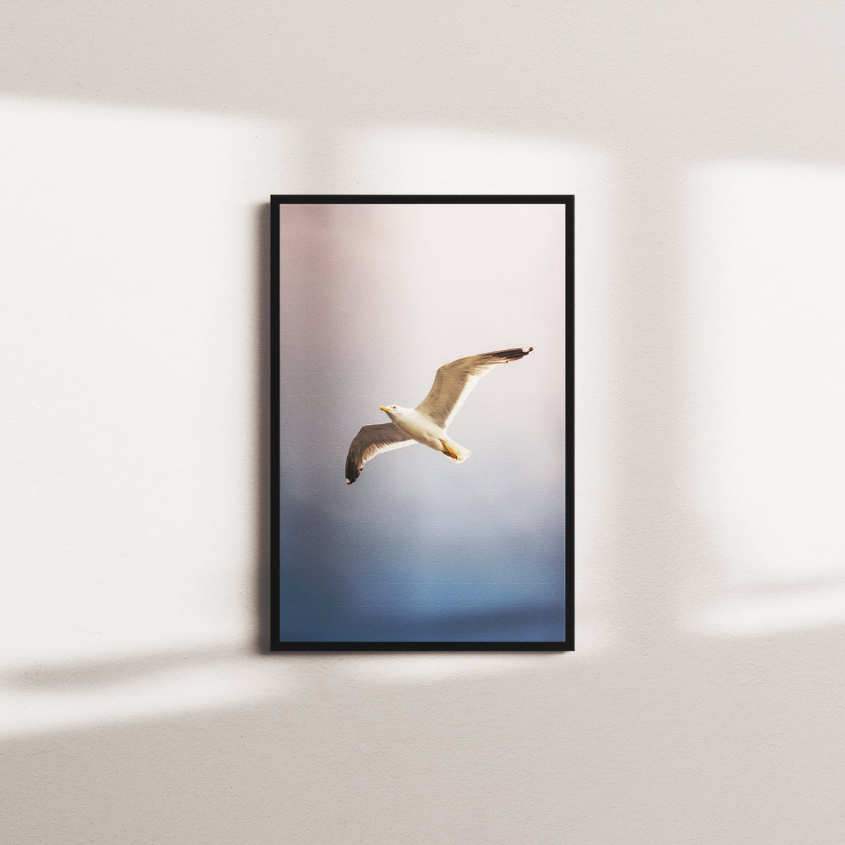 tidal veil tableau — black frame