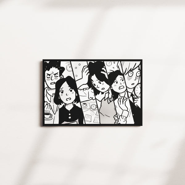 times embrace — black frame