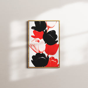 tulip symphony — oak frame