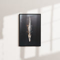 umber current — black frame