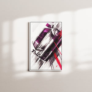 velocity pulse — white frame