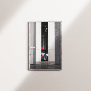 velvet circuit — oak frame