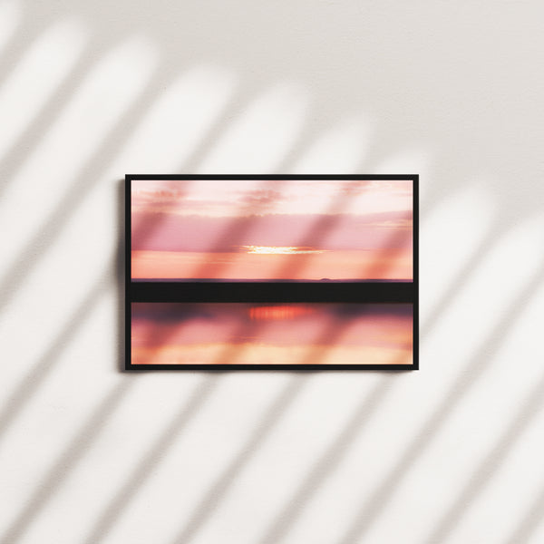 velvet hour — black frame