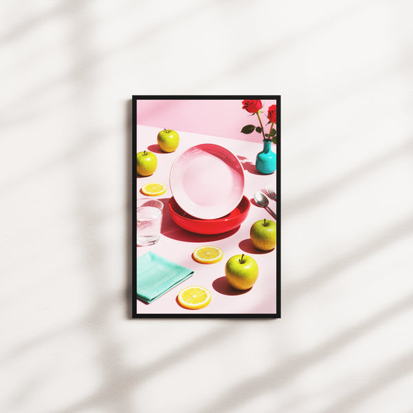 velvet vessel — black frame