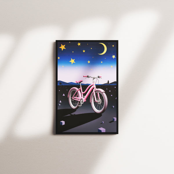 velvet vigil — black frame