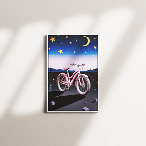 velvet vigil — white frame