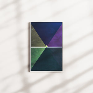 verdant chorus — white frame