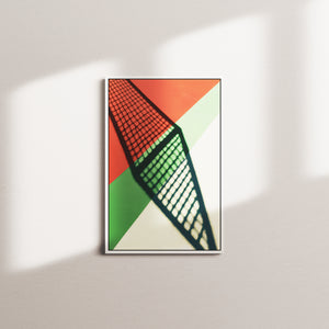 verdant measure — white frame
