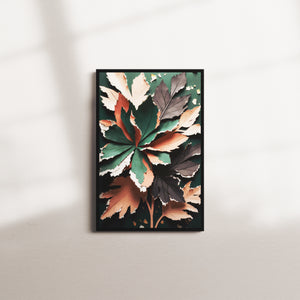 verdant shade — black frame
