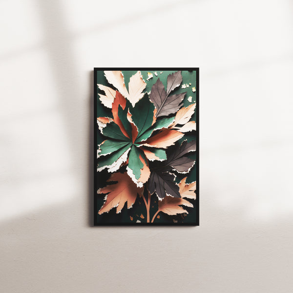 verdant shade — black frame