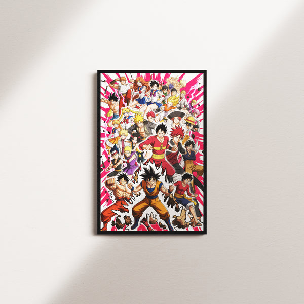 vermilion field — black frame