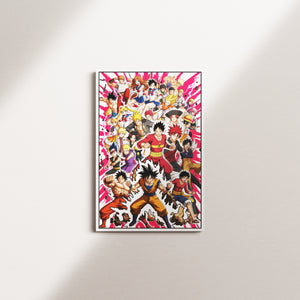vermilion field — white frame