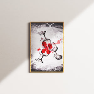 vermilion shift — oak frame