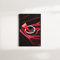 vermilion tone — black frame