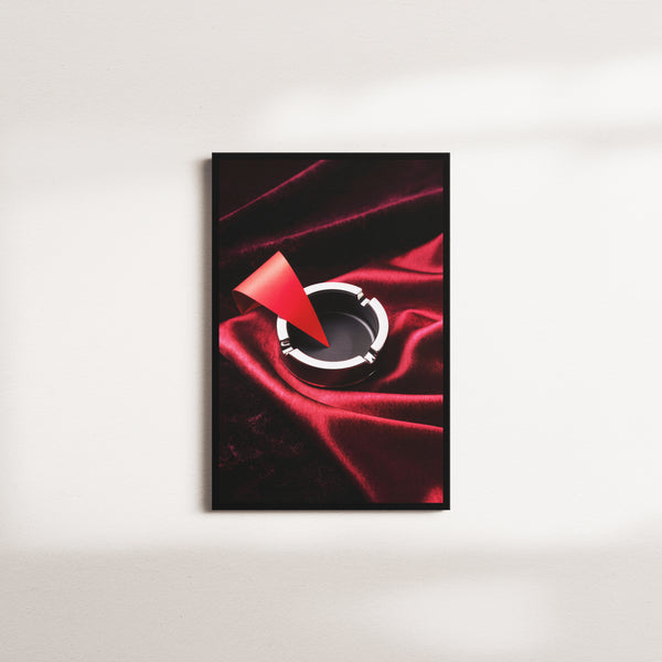 vermilion tone — black frame