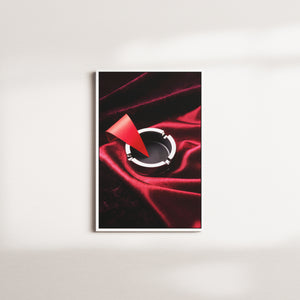 vermilion tone — white frame