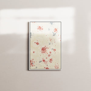 vermilion vigil — white frame