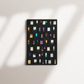 violet afterglow — black frame