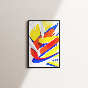 vivid swarm — black frame