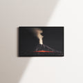 volcanic storm — black frame