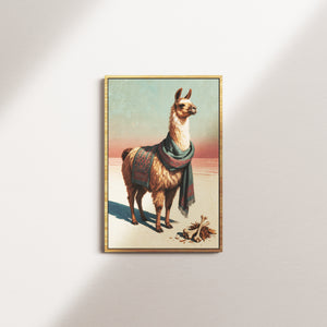 walnut shore — oak frame
