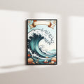 waves of adventure — black frame