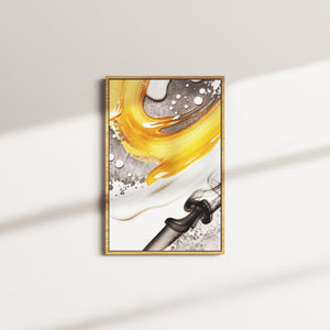 whirlwind blade — oak frame