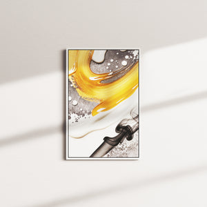 whirlwind blade — white frame