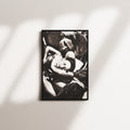 whispering shadows — black frame